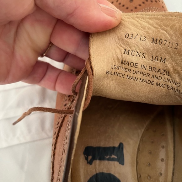 1901 Shoes | 1901 Wingtip
Oxford Shoes Size 10 Men I... - Picture 9 of 9